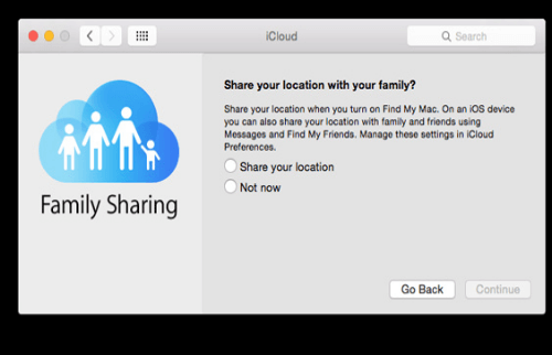 Configurar o Family Sharing no Mac