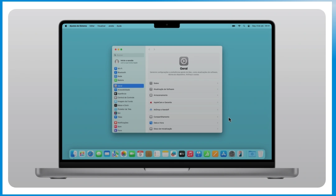 Como criar uma conta iCloud para um iPod touch