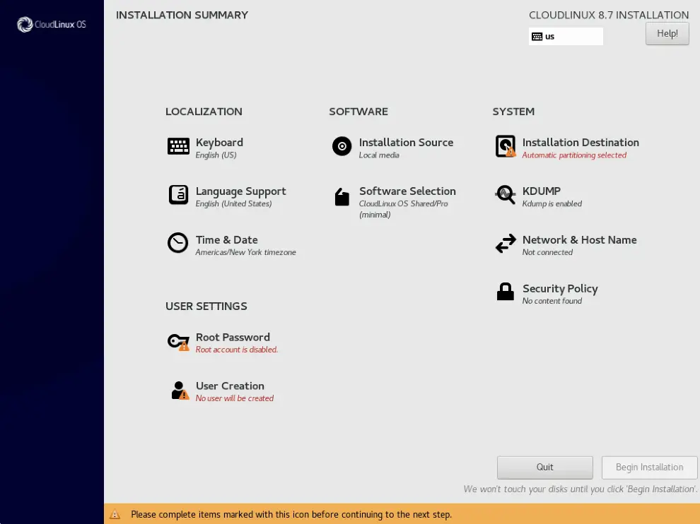Como Instalar CloudLinux em Servidores Virtuais