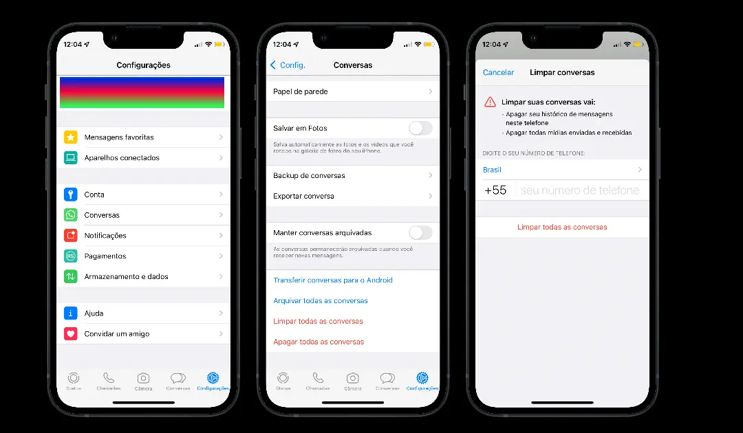 Aprenda como excluir mensagens de texto do iPhone