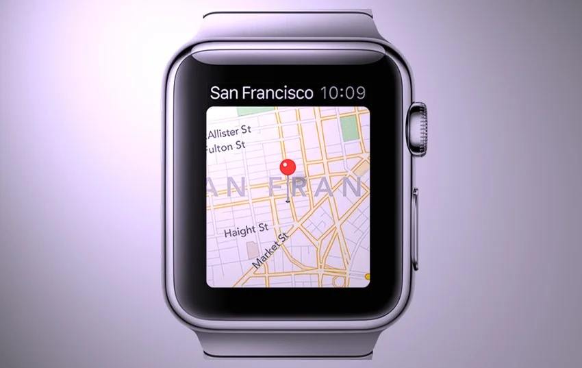 Google Maps no Apple Watch