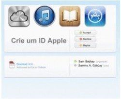 Criar uma Conta na Apple