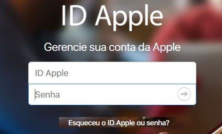Senha do iCloud