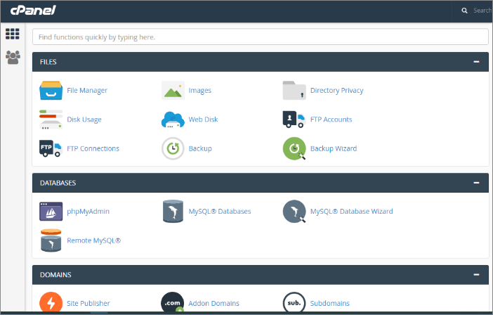 Hospedagem de Sites Com cPanel WHM