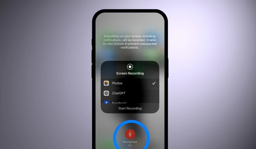 Gravar sua tela do iPhone com o novo recurso de gravação