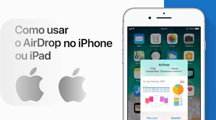 Como usar o AirDrop no iPhone e no iPad