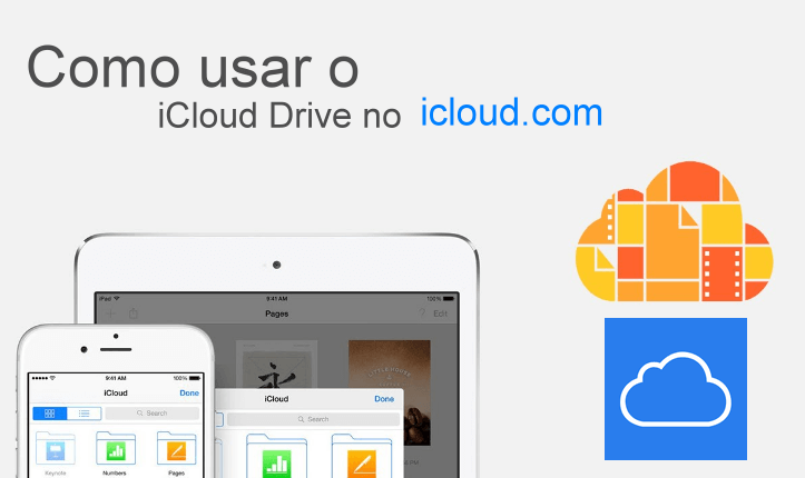 Como usar o iCloud Drive no iCloud.com