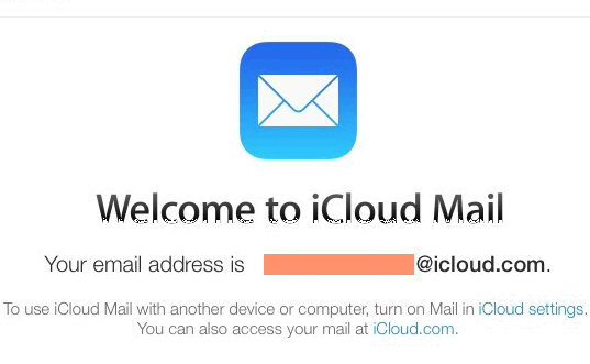 iCloud mail configurações IMAP e SMTP