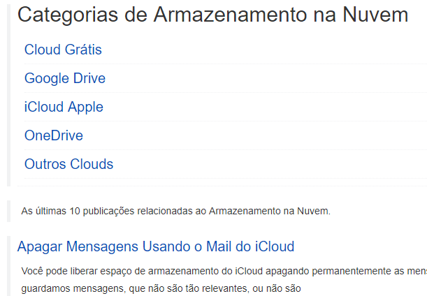 Criar páginas das subcategorias do Wordpress Theme