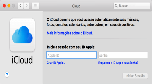 Como Configurar o iCloud no Mac OS X