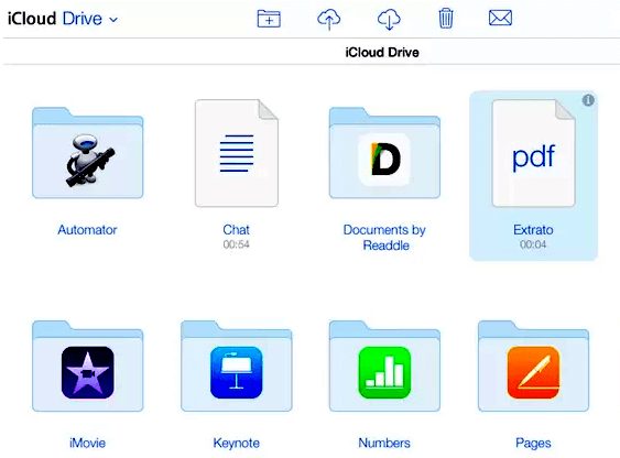 Recuperar Arquivos Excluídos no iCloud Drive
