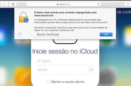 Dados do Apple iCloud São Criptografados