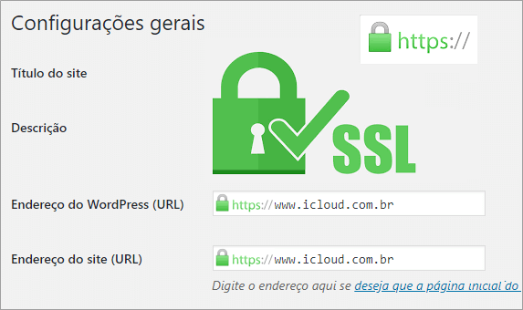 Como corrigir Página com redirecionamento https:// para https