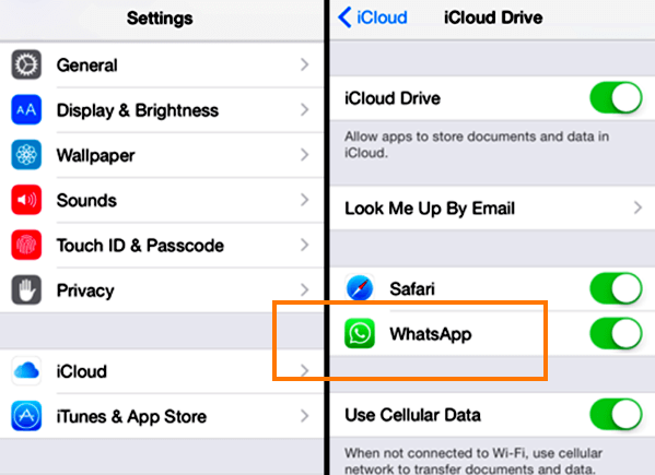 Fazer backup de mensagens e mídias do WhatsApp no ​​iPhone