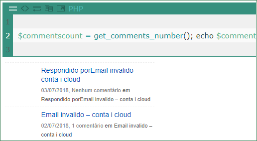 Contagem de comentários no seu site do Wordpress sem plugin