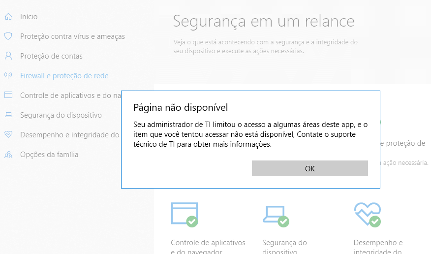 Desativar o Windows Defender no Windows 10