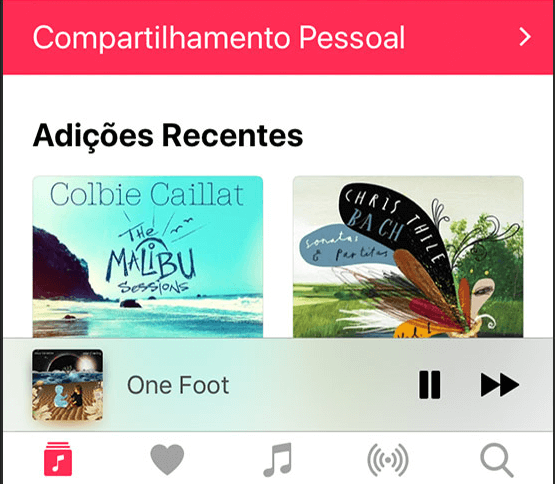 Compartilhar conteúdo da App Store no iPhone
