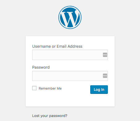 Como mudar o logo da página WP Login