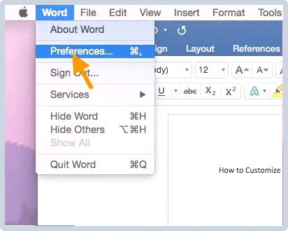 Como alterar o tema do Microsoft Office no Mac