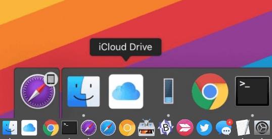 Como Adicionar o iCloud Drive ao Dock
