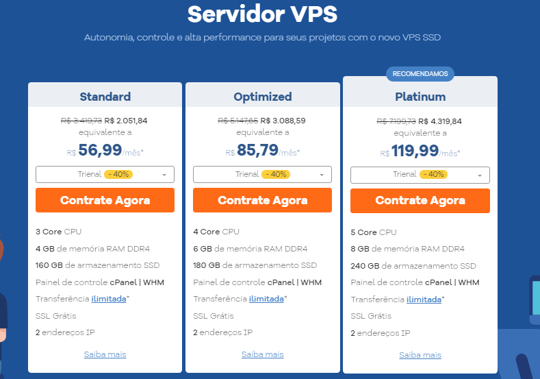 Melhor Hospedagem VPS do Brasil