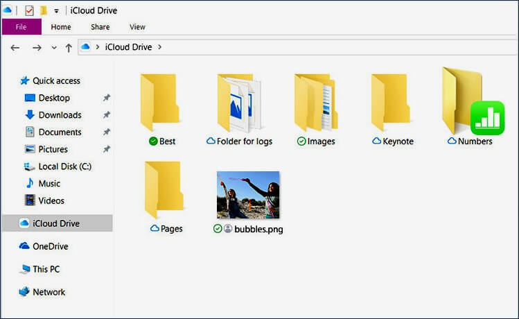 Manipulando arquivos do iCloud Drive