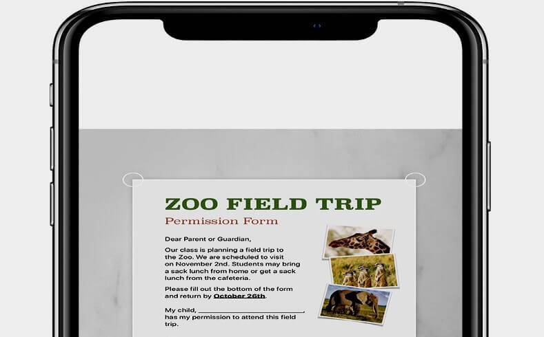 Como escanear documentos no iPhone, iPad
