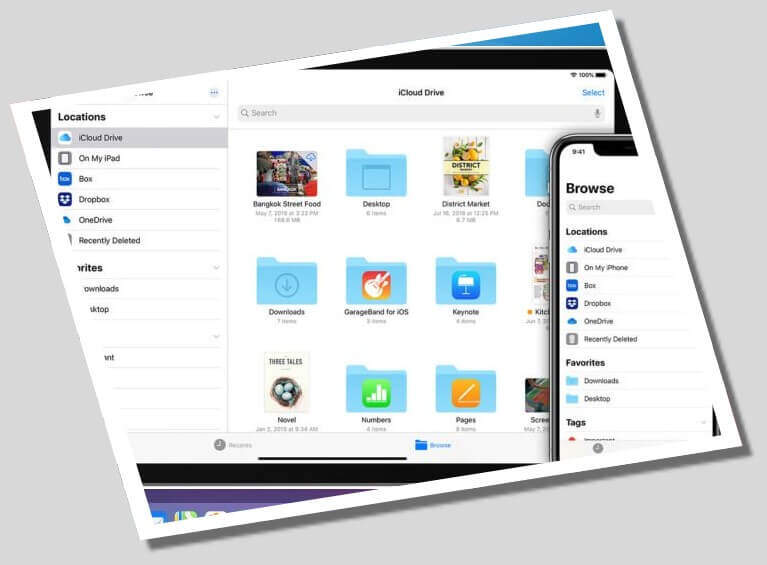 Como trabalhar com arquivos do iCloud Drive offline