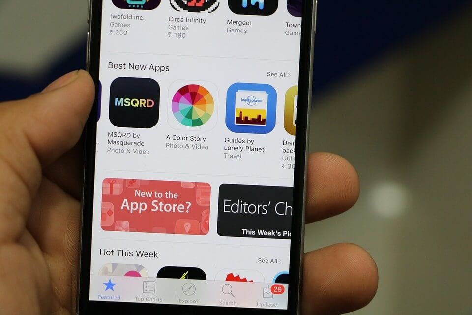 Como encontrar todos os aplicativos comprados para o iPhone