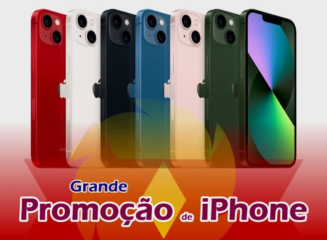 Promoção de iPhone 13 iPhone 12 iPhone 11