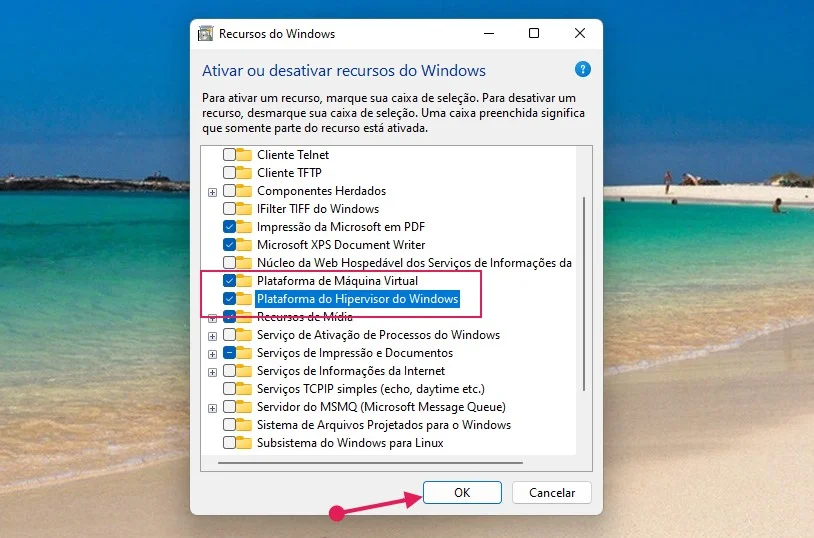 Configurar uma VM para executar aplicativos Android