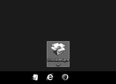 Arquivo de instalação do iCloud no Windows