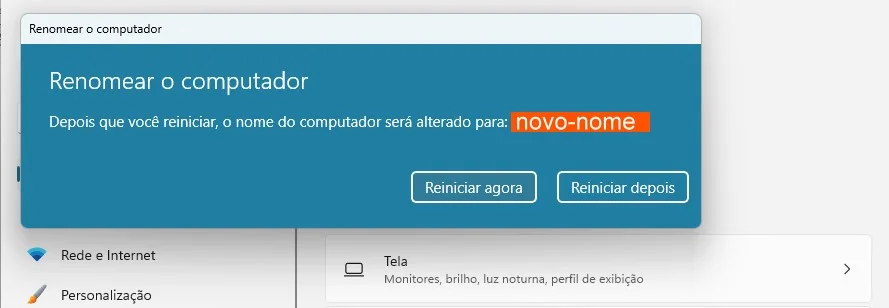 reiniciar seu computador - Notebook