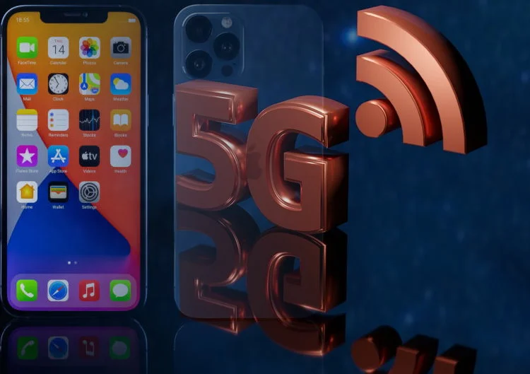 Qual é o significado dos ícones de status 5G no iPhone?