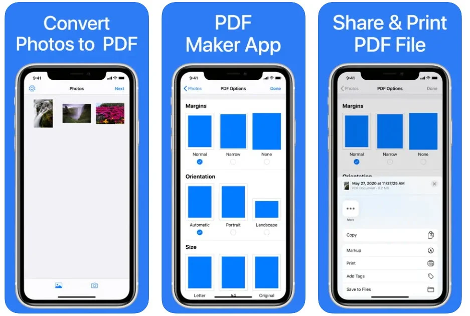 Photo to PDF Converter Scanner