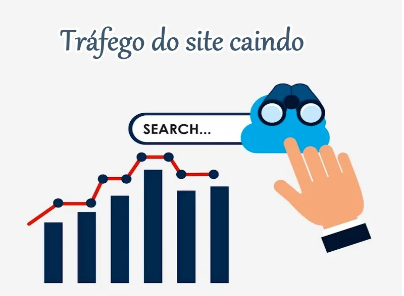 visitas do seu site estão caindo