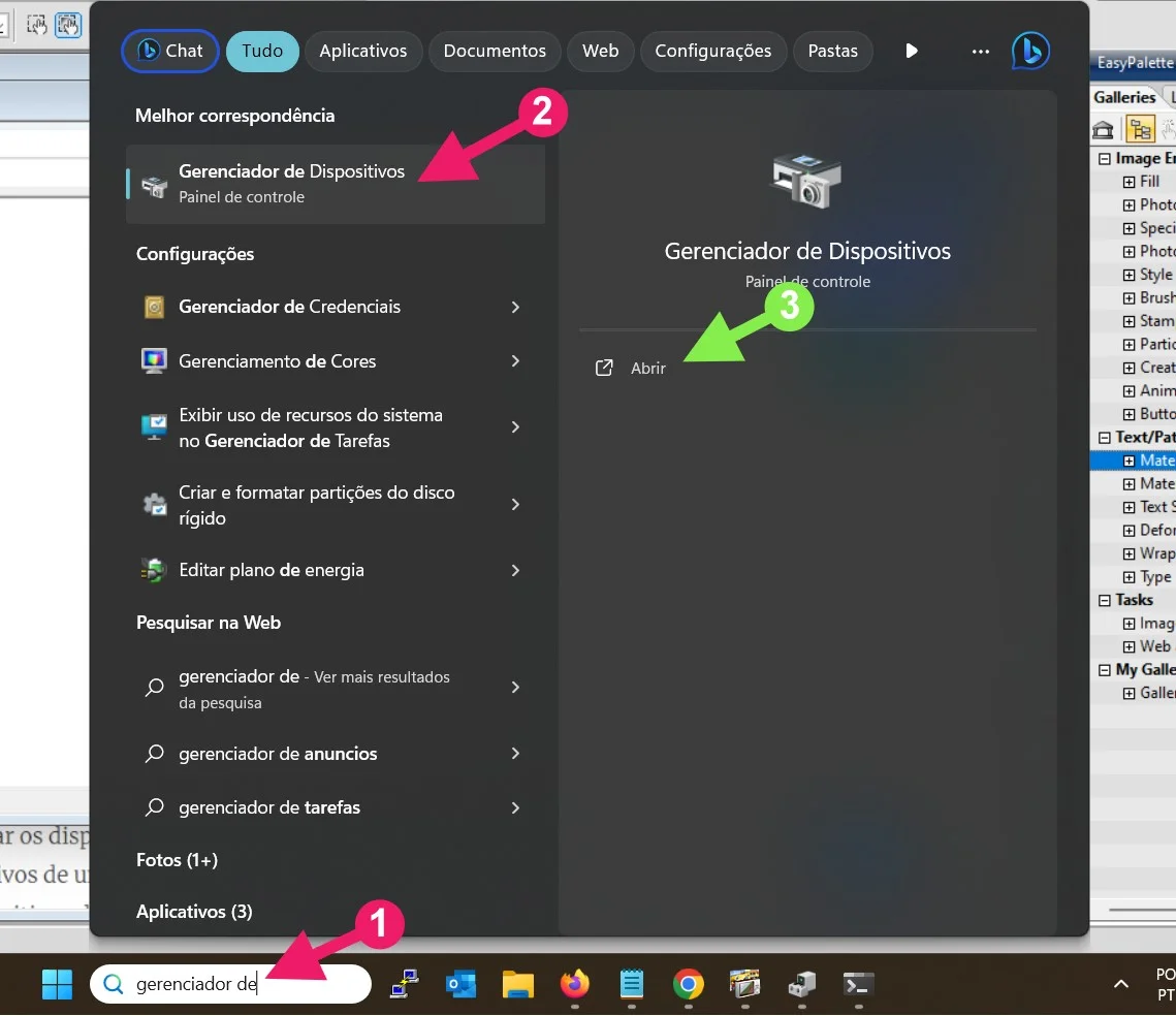 Acessar o Gerenciador de Dispositivos no Windows 11