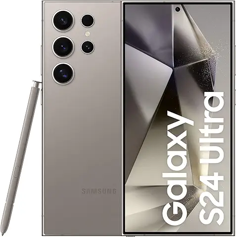 Smartphone Samsung Galaxy S24 Ultra, Galaxy AI, Tela de 6.8" 1-120Hz, 256GB, 12GB RAM