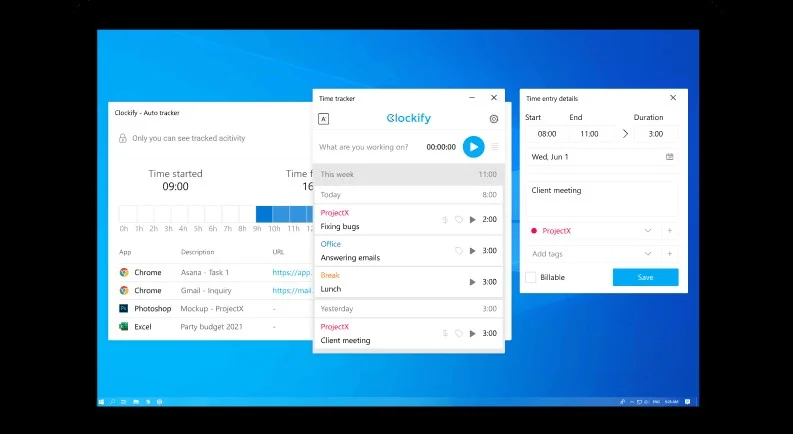 Clockify Time Tracker