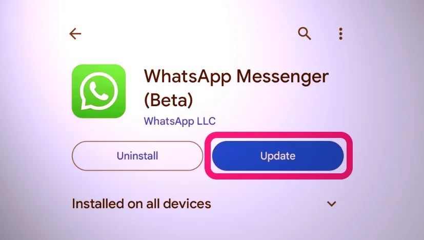 Usando o app Dual Messenger do fabricante