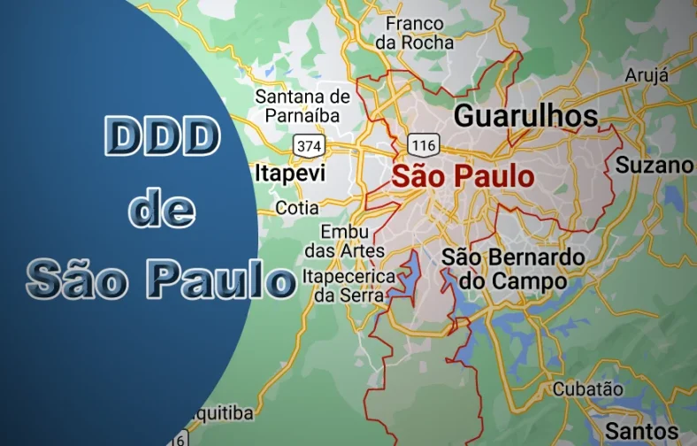 Qual é o DDD de São Paulo