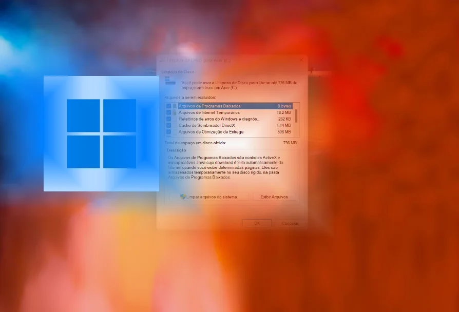 limpar o cache de atualização no Windows 11
