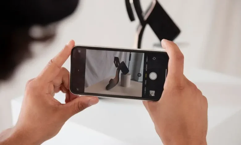 Câmera do iPhone piscando