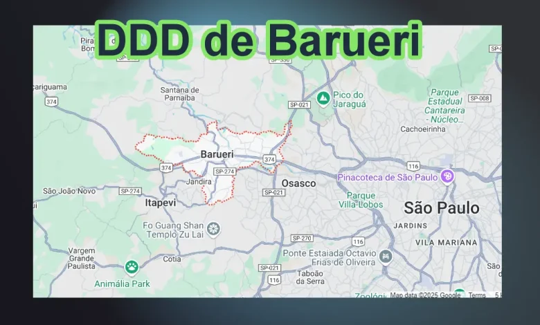 Qual é o DDD de Barueri