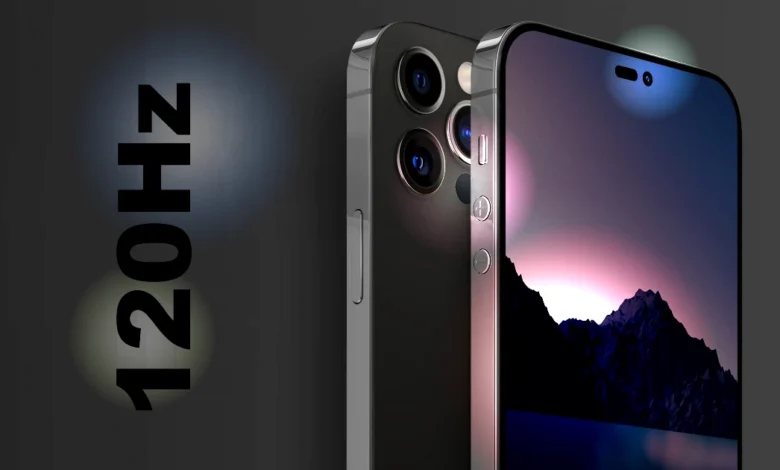 iPhone 17 com Tela de 120Hz