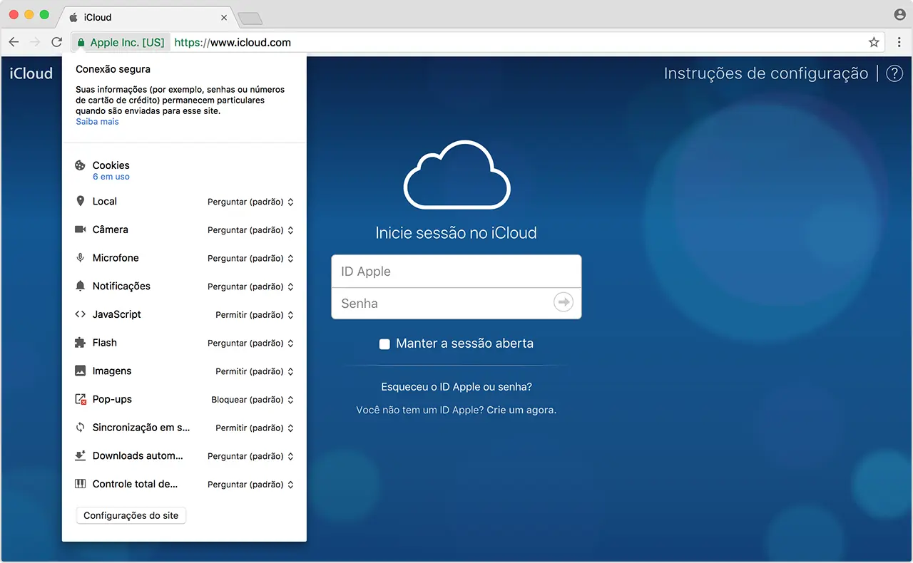 Medidas Técnicas de Proteção de Dados do iCloud