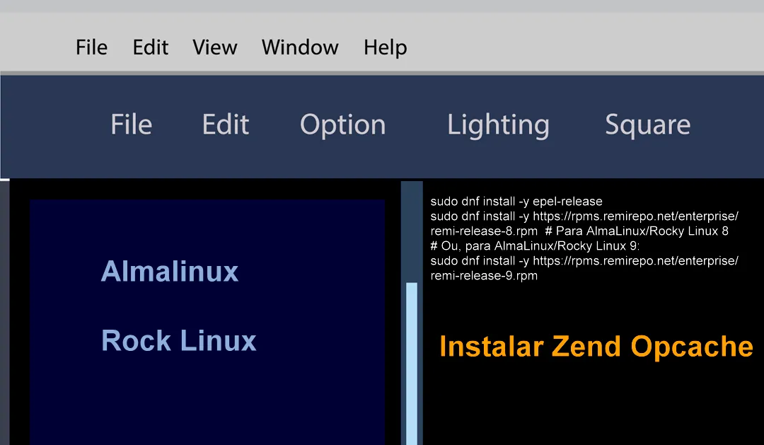 Instalar o Zend OPcache no AlmaLinux e Rocky Linux