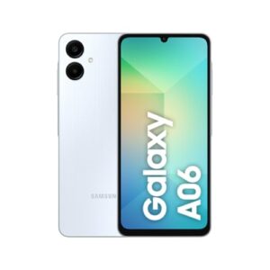 Smartphone Samsung Galaxy A06 128GB 4GB RAM Processador Octa-Core Tela 6.7 - Branco