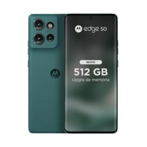 Smartphone Motorola Edge 50 5G - 512GB 24GB 50MP Sony Camera Moto AI militar - Green