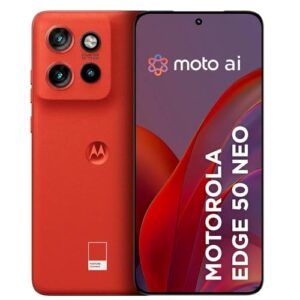 Smartphone Motorola Edge 50 Neo 5G - 256GB 8GB Poinciana Vegan Leather